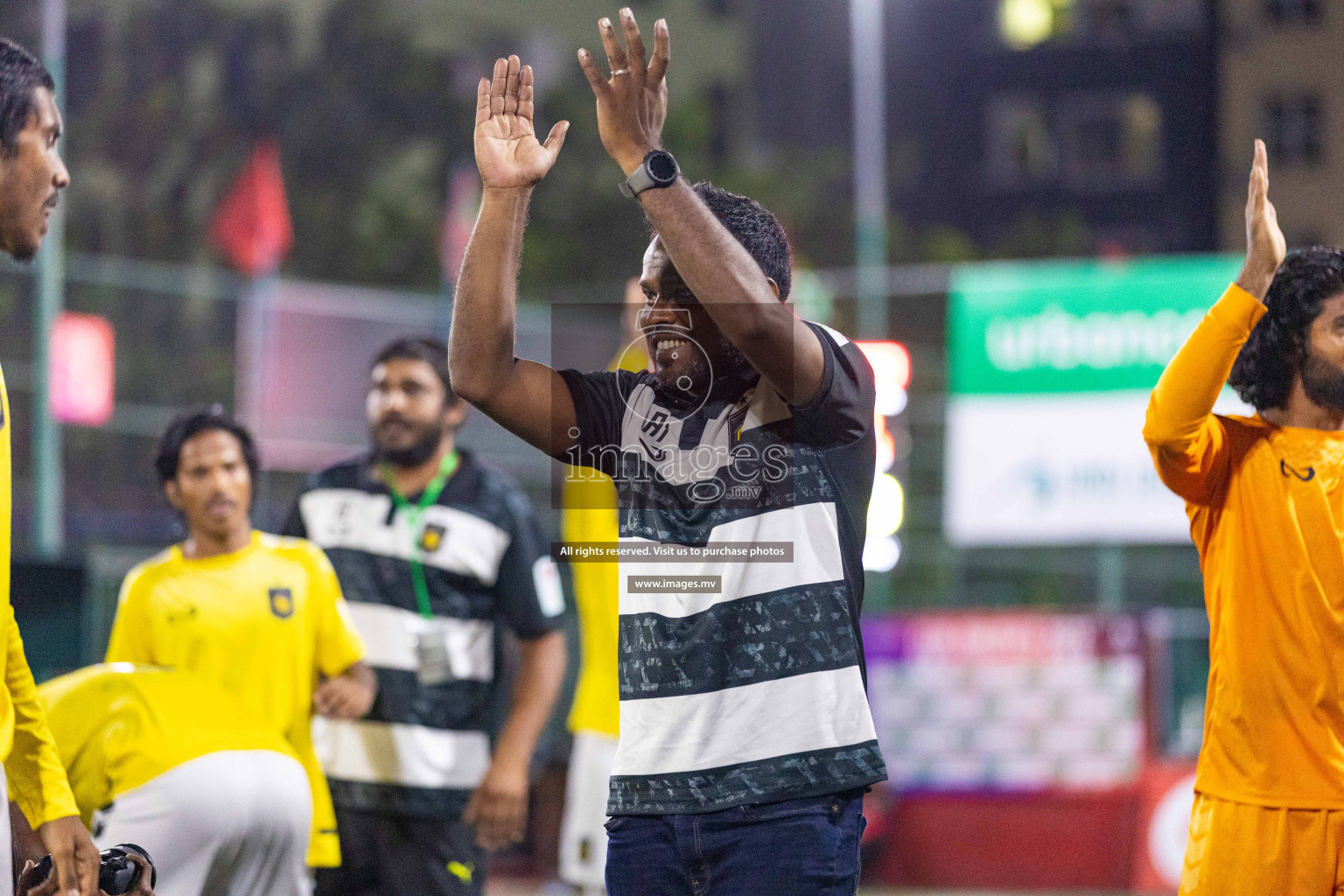 RRC vs Team FSM in Semi Final of Club Maldives Cup 2023 held in Hulhumale, Maldives, on Wednesday, 16th August 2023 Photos: Nausham Waheed / images.mv