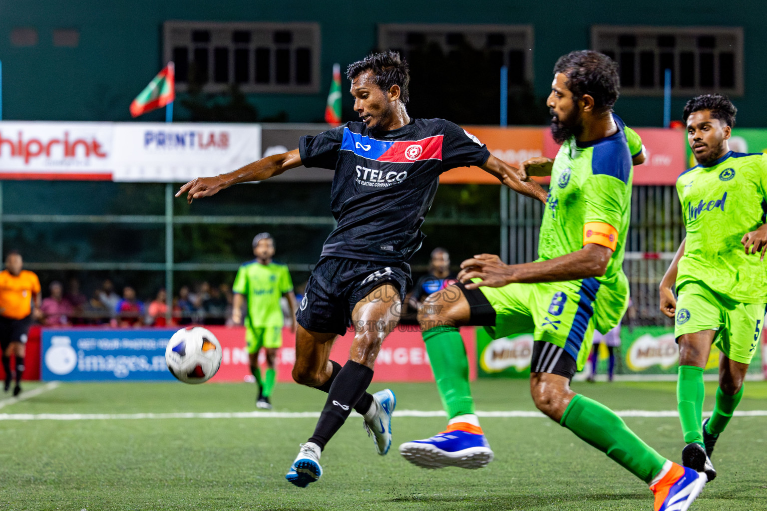 Stelco rc vs Club Immigration in Round of 16 of Club Maldives Cup 2024 held in Rehendi Futsal Ground, Hulhumale', Maldives on Monday, 7th October 2024. Photos: Nausham Waheed / images.mv