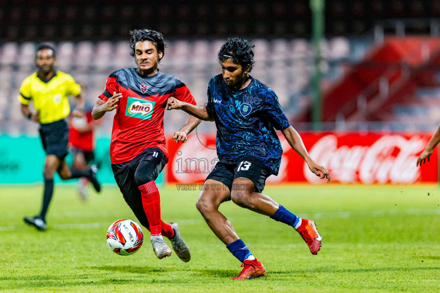 Super United Sports vs TC Sports Club in the Final of Under 19 Youth Championship 2024 was held at National Stadium in Male', Maldives on Monday, 1st July 2024. Photos: Nausham Waheed / images.mv