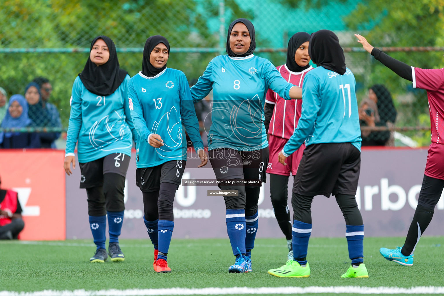 MIRA SC vs Club MYS in 18/30 Futsal Fiesta Classic 2023 held in Hulhumale, Maldives, on Tuesday, 18th July 2023 Photos: Nausham Waheed / images.mv