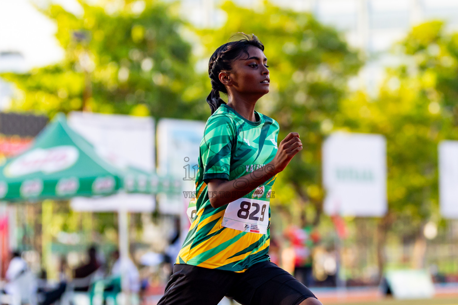 Day 1 of Inter-school Athletics Championship 2025 held in Ekuveni Synthetic Track, Male', Maldives on Monday, 06th October 2025. Photos by: Nausham Waheed / Images.mv