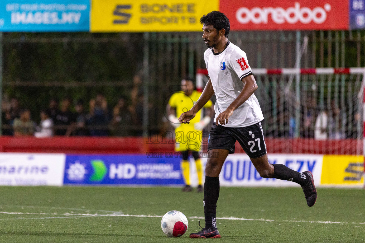 HDh Hanimaadhoo vs HDh Vaikaradhoo in Day 6 of Golden Futsal Challenge 2024 was held on Saturday, 20th January 2024, in Hulhumale', Maldives
Photos: Ismail Thoriq / images.mv