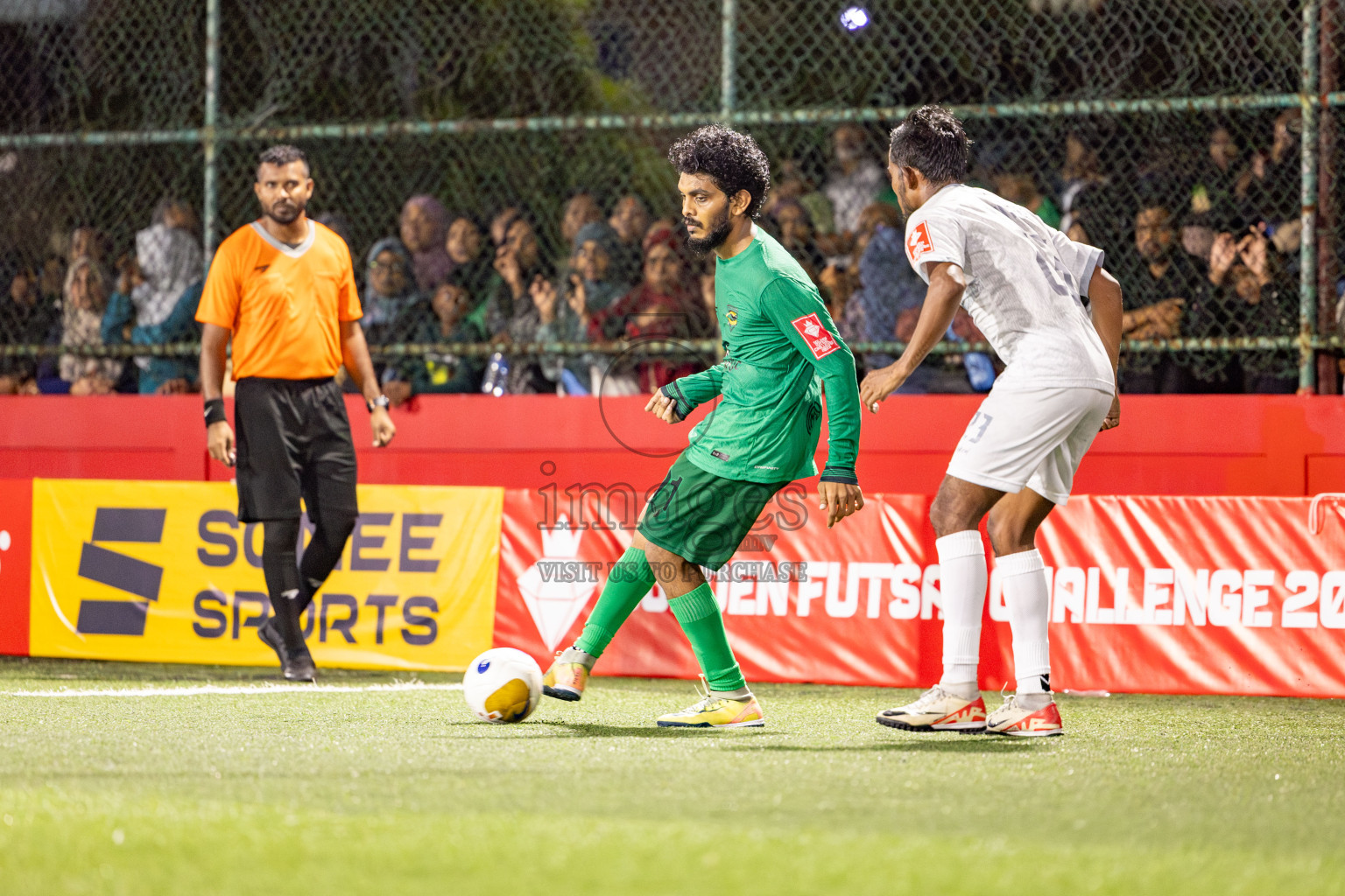 HA. Vashfaru vs HA. Utheemu in Day 1 of Golden Futsal Challenge 2025 on Sunday, 5th January 2025, in Hulhumale', Maldives 
Photos: Nausham Waheed / images.mv