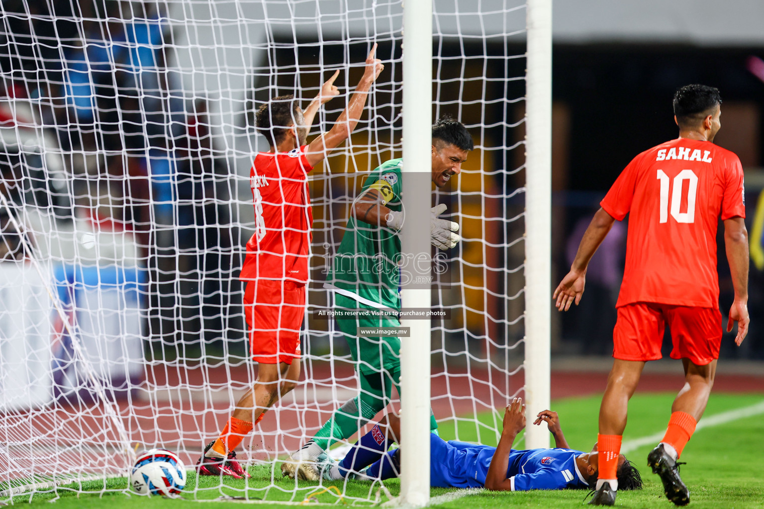 Nepal vs India in SAFF Championship 2023 held in Sree Kanteerava Stadium, Bengaluru, India, on Saturday, 24th June 2023. Photos: Nausham Waheed, Hassan Simah / images.mv