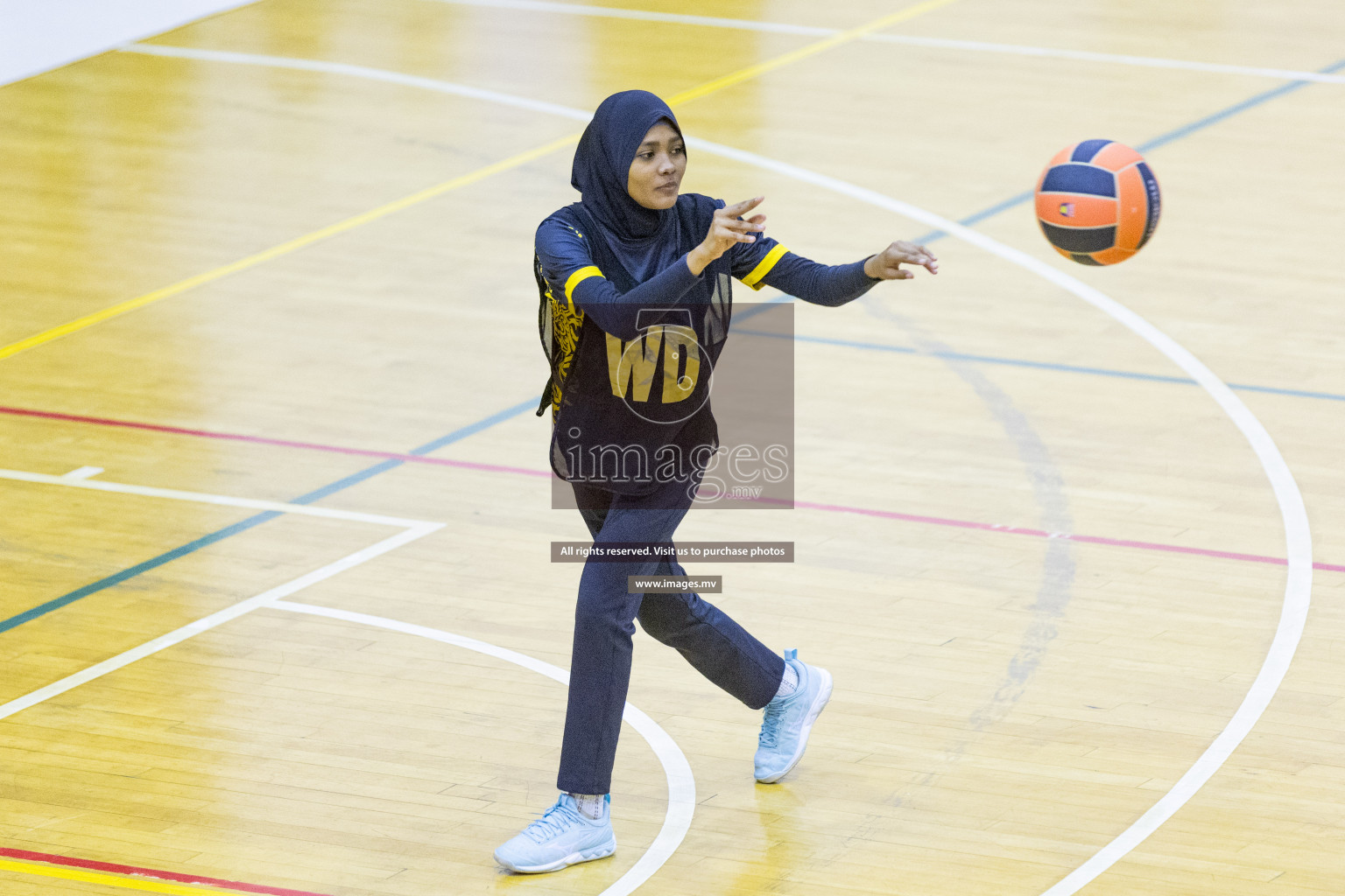 Day4 of 24th Interschool Netball Tournament 2023 was held in Social Center, Male', Maldives on 30th October 2023. Photos: Nausham Waheed / images.mv