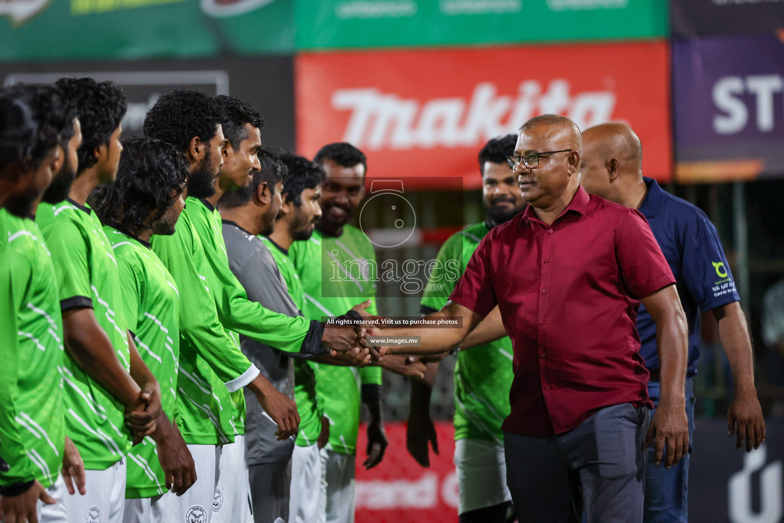 Team DJA vs Thauleemee Gulhun in Club Maldives Cup Classic 2023 held in Hulhumale, Maldives, on Monday, 24th July 2023 Photos: Nausham Waheed/ images.mv