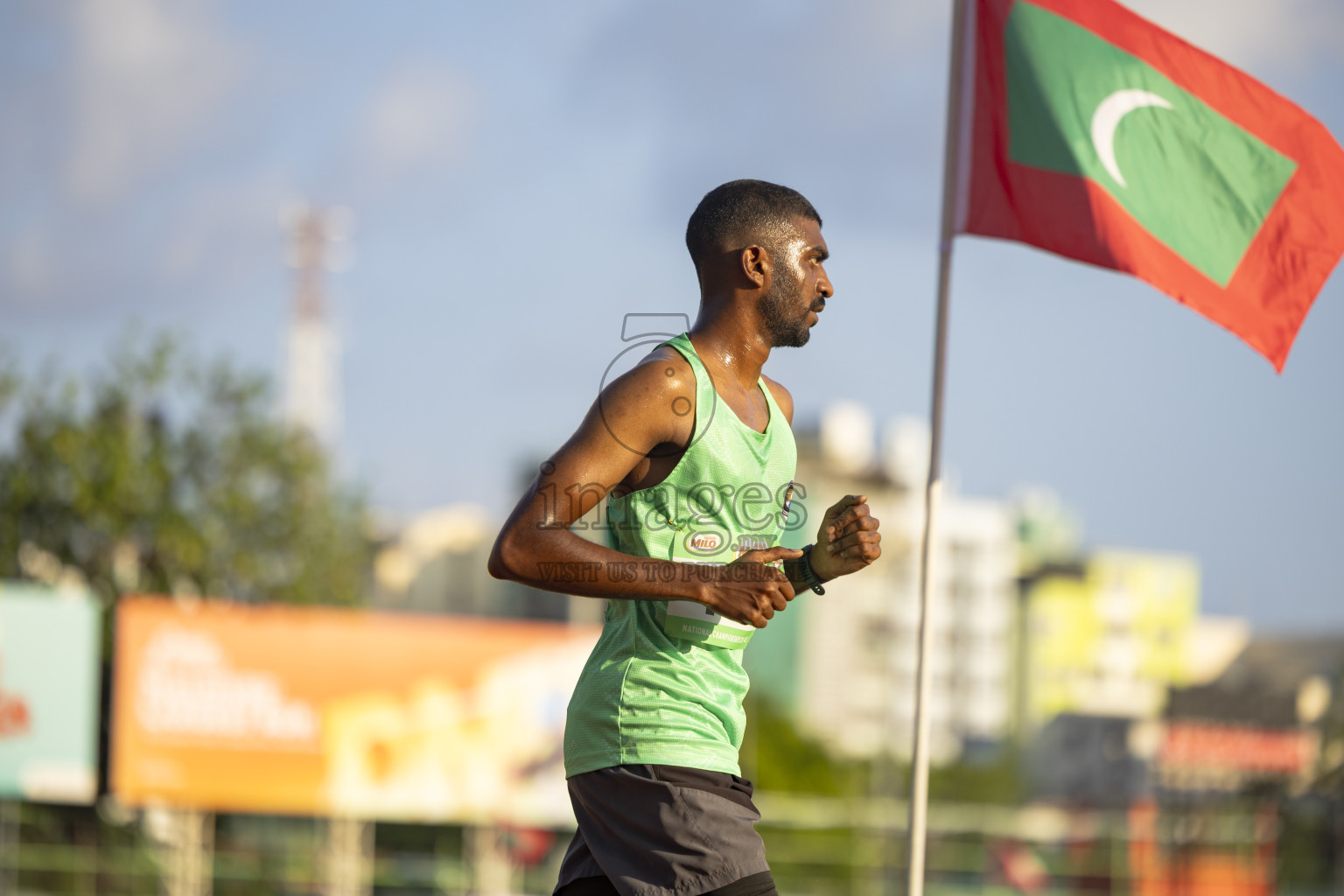 Day 2 of National Athletics Championship 2025 was held at Ekuveni Running Ground in Male', Maldives on Friday, 15th August 2025. Photos: Hasni / images.mv