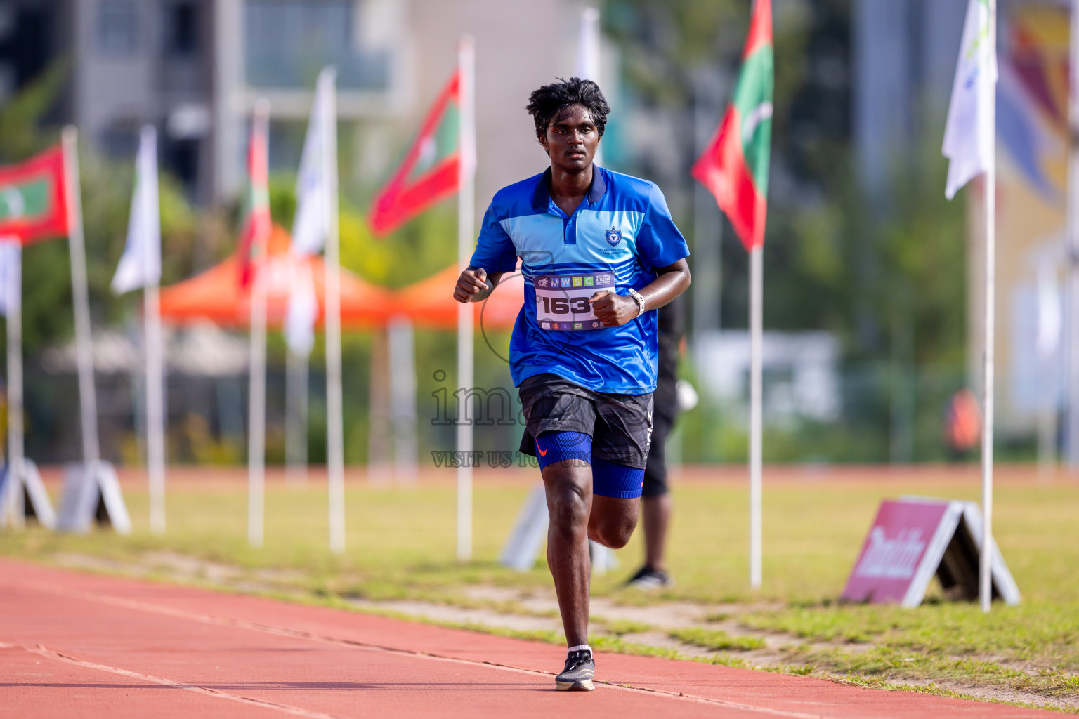 Day 6 of MWSC Interschool Athletics Championships 2024 held in Hulhumale Running Track, Hulhumale, Maldives on Thursday, 14th November 2024. Photos by: Nausham Waheed / Images.mv