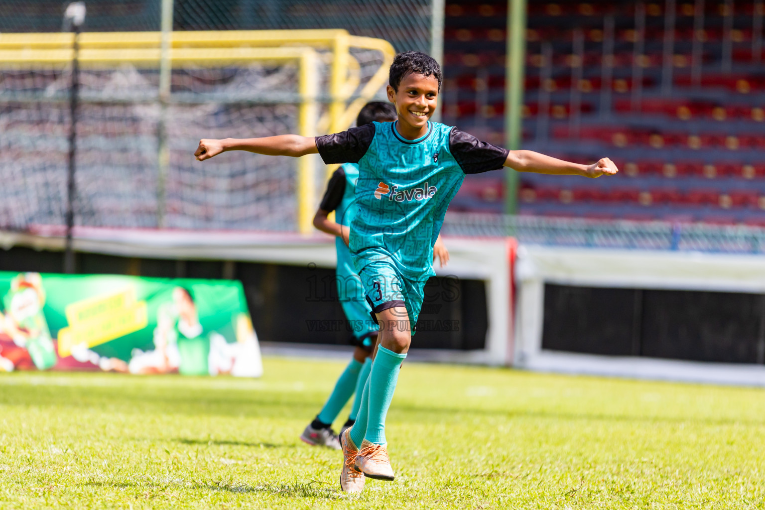 Day 2 of Under 10 MILO Academy Championship 2024 was held at National Stadium in Male', Maldives on Saturday, 27th April 2024. Photos: Nausham Waheed / images.mv