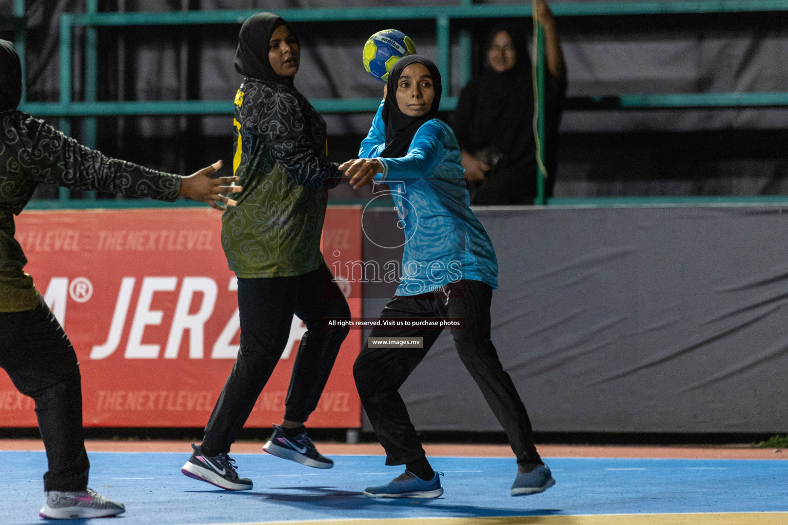 Day 5 of 7th Inter-Office/Company Handball Tournament 2023, held in Handball ground, Male', Maldives on Tuesday, 19th September 2023 Photos: Nausham Waheed/ Images.mv