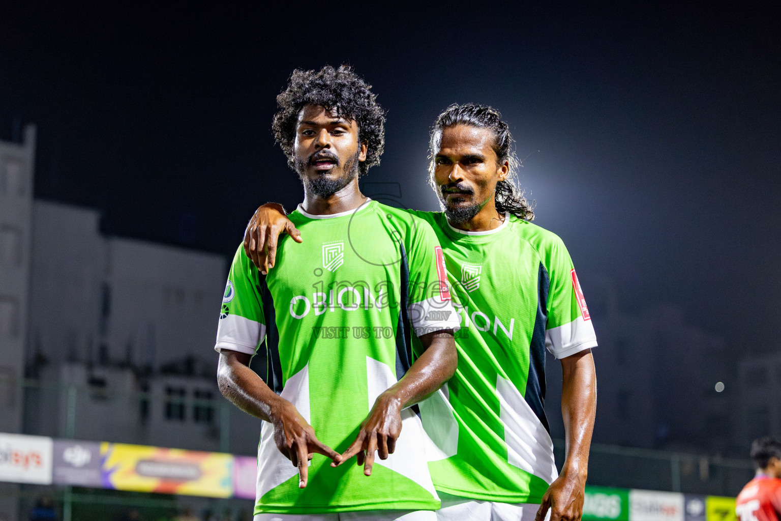 HDh Naivaadhoo vs HDh Nellaidhoo in Day 13 of Golden Futsal Challenge 2025 was held on Friday, 17th January 2025, in Hulhumale', Maldives. Photos: Nausham Waheed / images.mv