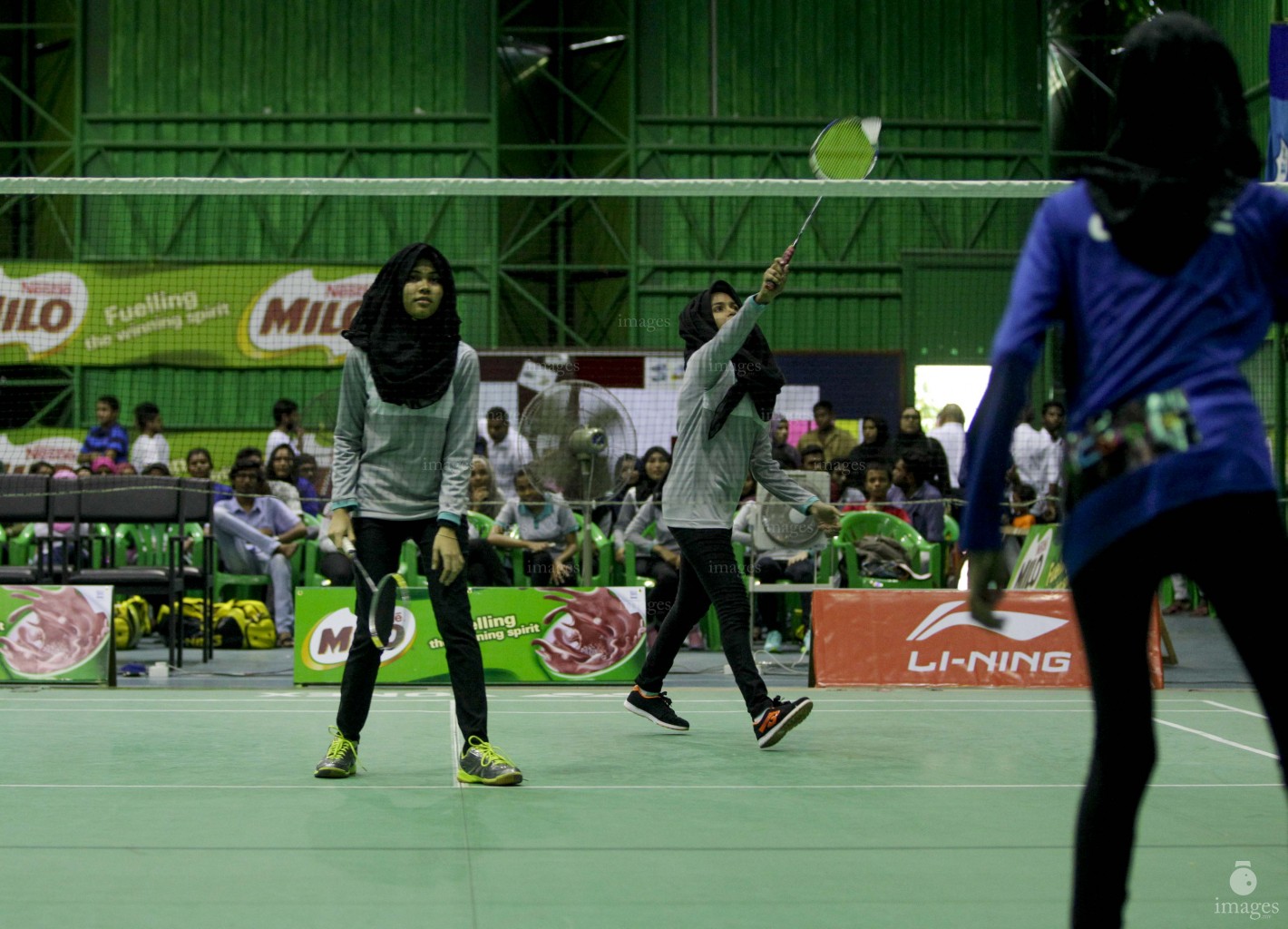 14th Interschool Badminton Tournament 2016 ,  Sunday  March 21, 2016. (Images.mv Photo: Mohamed Ahsan)