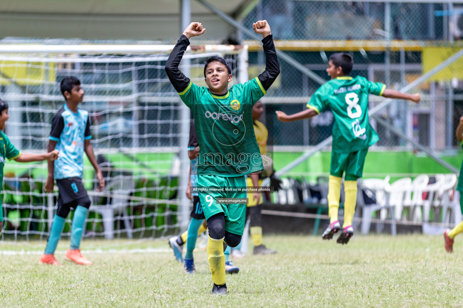 Day 2 of MILO Academy Championship 2023 (U12) was held in Henveiru Football Grounds, Male', Maldives, on Saturday, 19th August 2023. Photos: Nausham Waheedh / images.mv