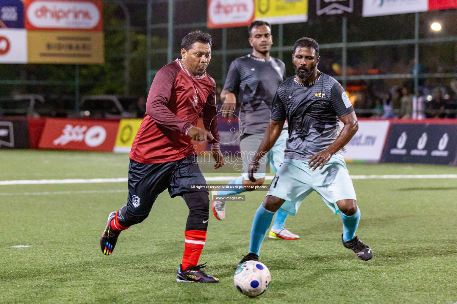 Club 220 vs METEOROLOGY in Club Maldives Cup Classic 2023 held in Hulhumale, Maldives, on Wednesday, 19th July 2023 Photos: Hassan Simah  / images.mv