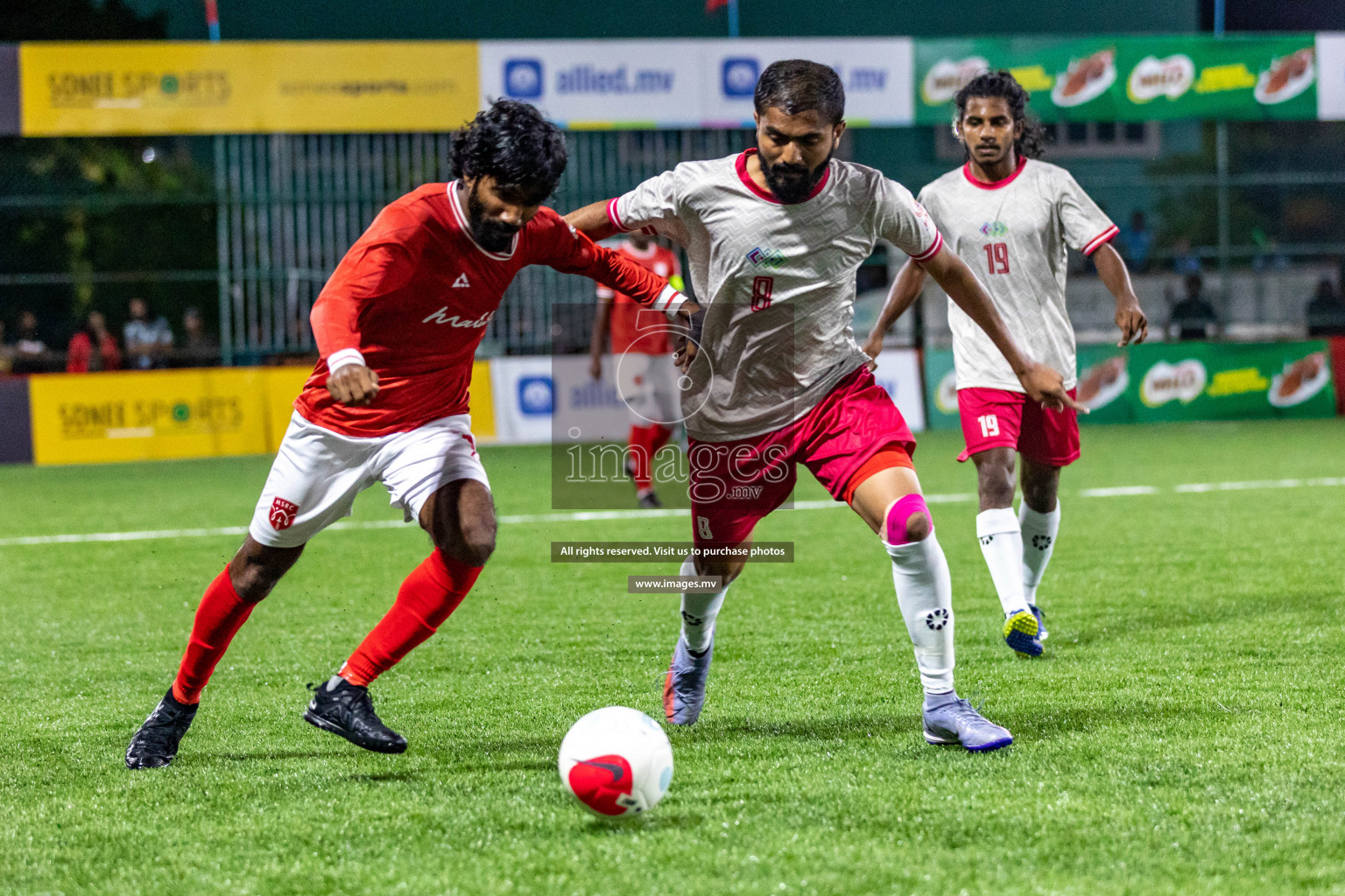 Team MCC vs Maldivian in Club Maldives Cup 2022 was held in Hulhumale', Maldives on Thursday, 13th October 2022. Photos: Ismail Thoriq/ images.mv