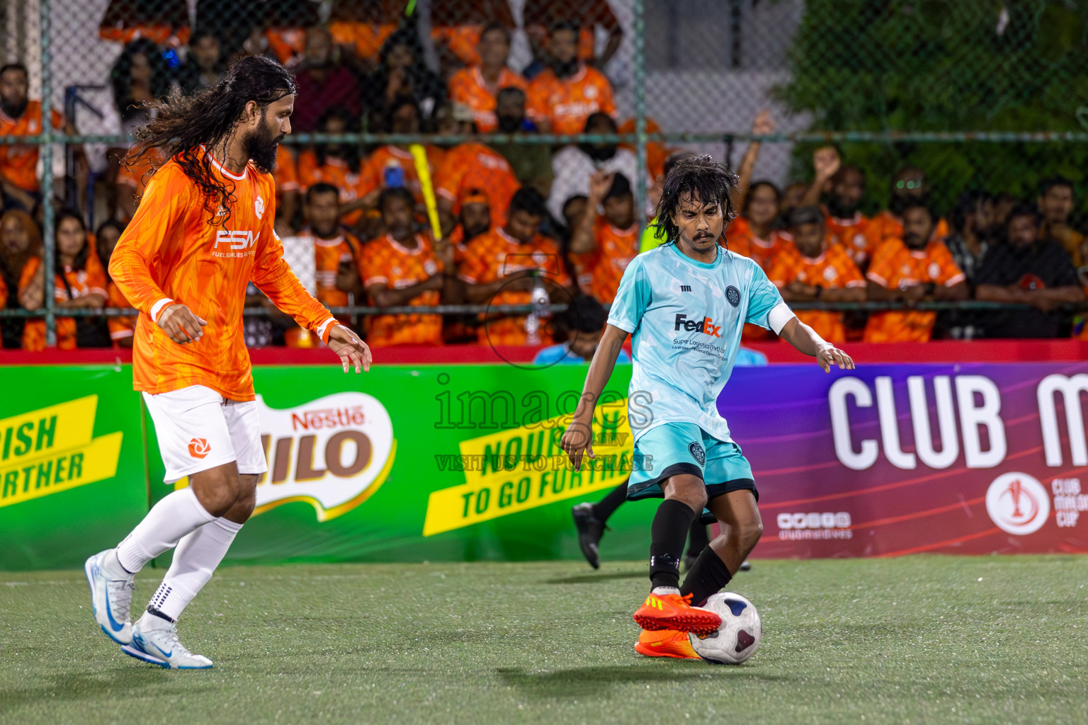 TEAM FSM vs CLUB TTS in Club Maldives Cup 2024 held in Rehendi Futsal Ground, Hulhumale', Maldives on Tuesday, 1st October 2024. Photos: Hassan Simah / images.mv