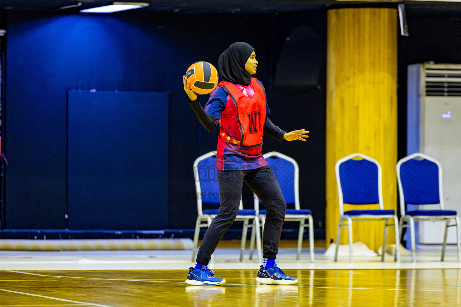 MV Netters vs Club Matrix in Day 4 of 21st National Netball Tournament was held in Social Canter at Male', Maldives on Sunday, 19th May 2024. Photos: Nausham Waheed / images.mv