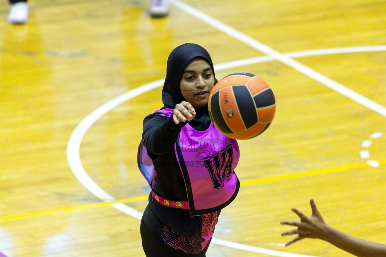 Day 3 of 21st National Netball Tournament was held in Social Canter at Male', Maldives on Friday, 10th May 2024. Photos: Mohamed Mahfooz Moosa / images.mv