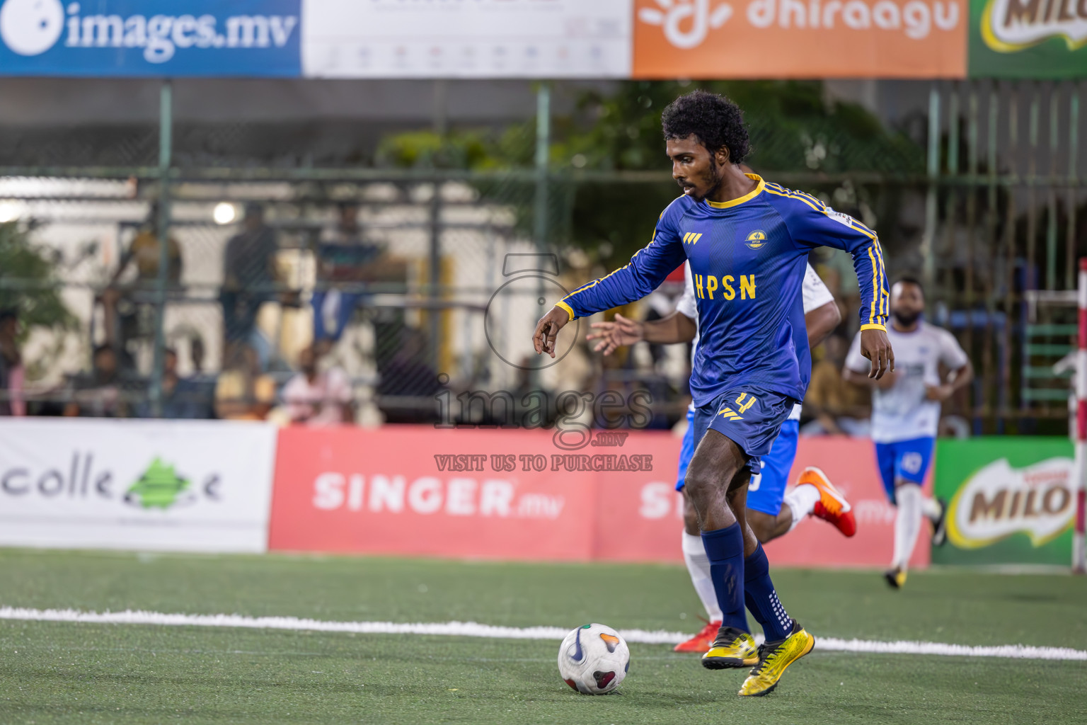 HPSN vs Fisheries RC in Club Maldives Classic 2024 held in Rehendi Futsal Ground, Hulhumale', Maldives on Tuesday, 10th September 2024.
Photos: Ismail Thoriq / images.mv