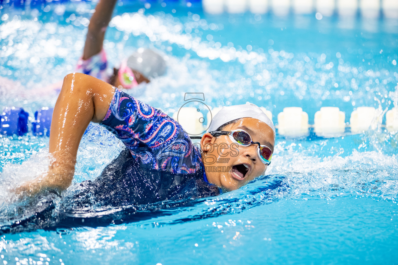 Day 3 of BML 6th National Kids Swimming Kids Festival 2025 held in Hulhumale', Maldives on Wednesday, 5th November 2024. 

Photos: Hassan Simah / images.mv