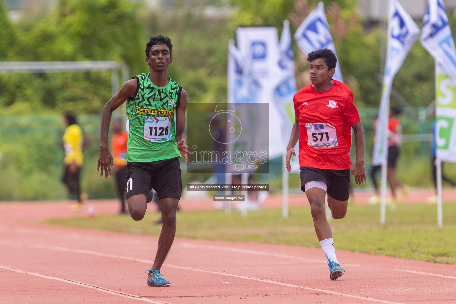 Day three of Inter School Athletics Championship 2023 was held at Hulhumale' Running Track at Hulhumale', Maldives on Tuesday, 16th May 2023. Photos: Shuu / Images.mv