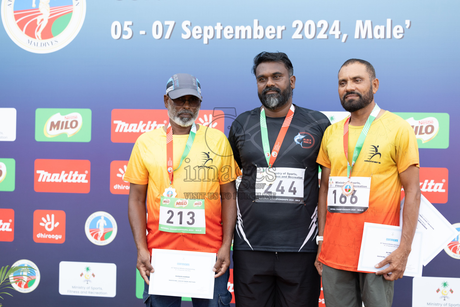 Day 2 of 33rd National Athletics Championship was held in Ekuveni Track at Male', Maldives on Friday, 6th September 2024.
Photos: Ismail Thoriq / images.mv