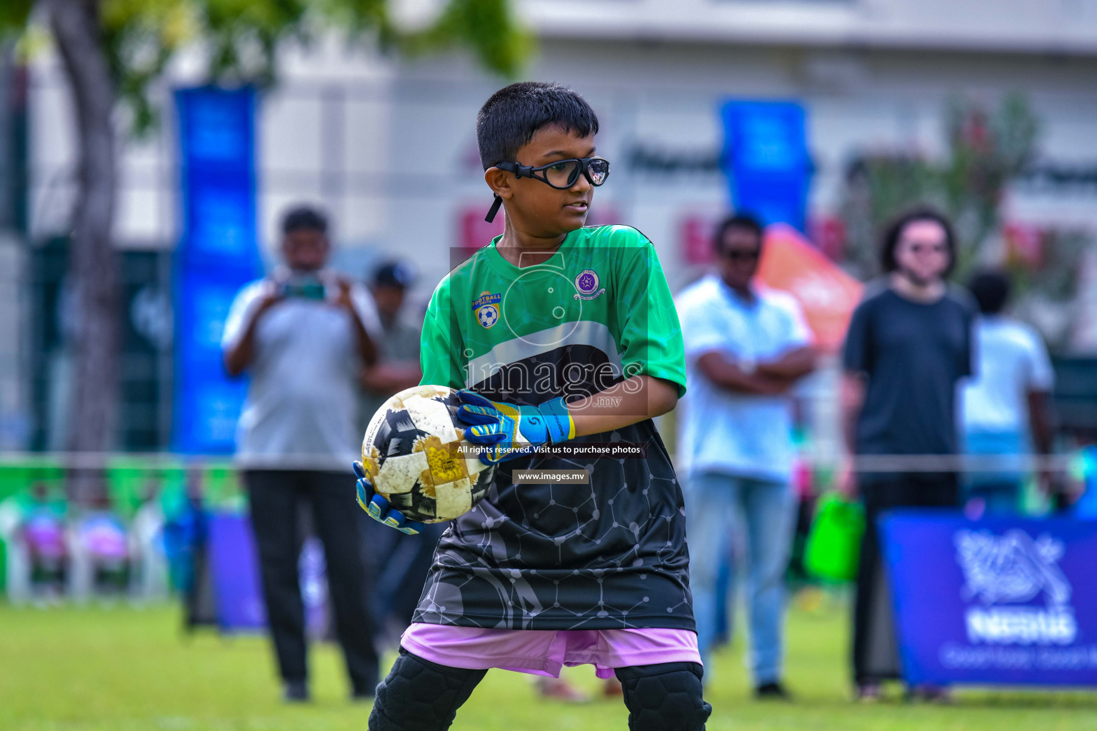 Day 1 of Milo Kids Football Fiesta 2022 was held in Male', Maldives on 19th October 2022. Photos: Nausham Waheed/ images.mv