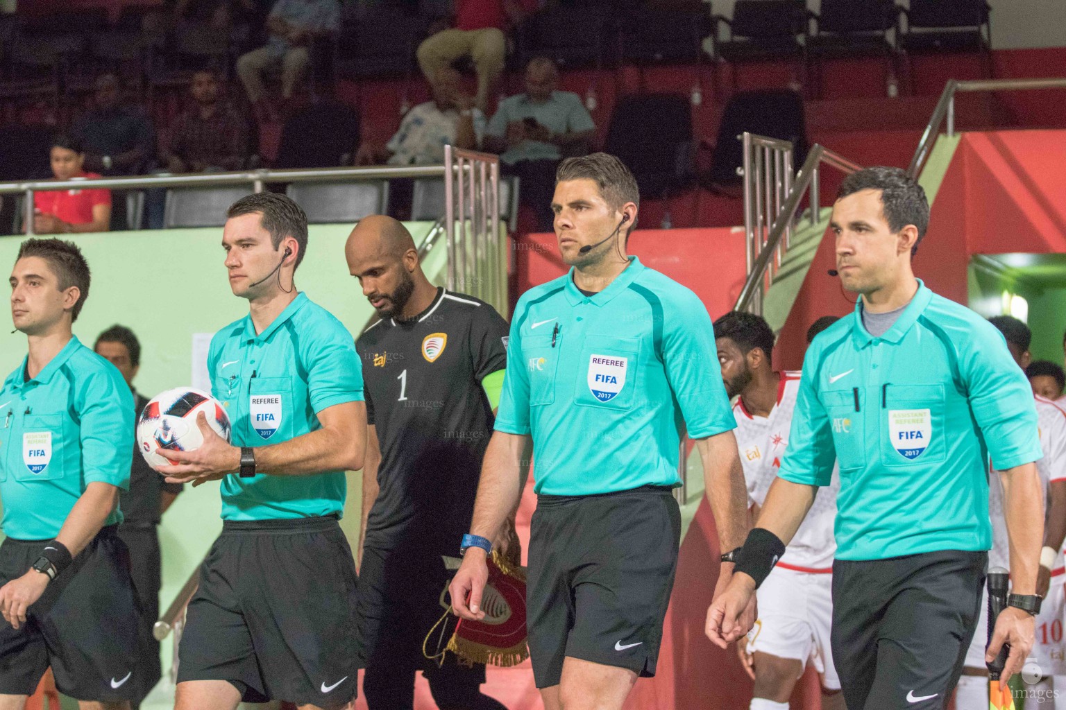 Asian Cup Qualifier between Maldives and Oman in National Stadium, on 10 October 2017 Male' Maldives. ( Images.mv Photo: Abdulla Abeedh )