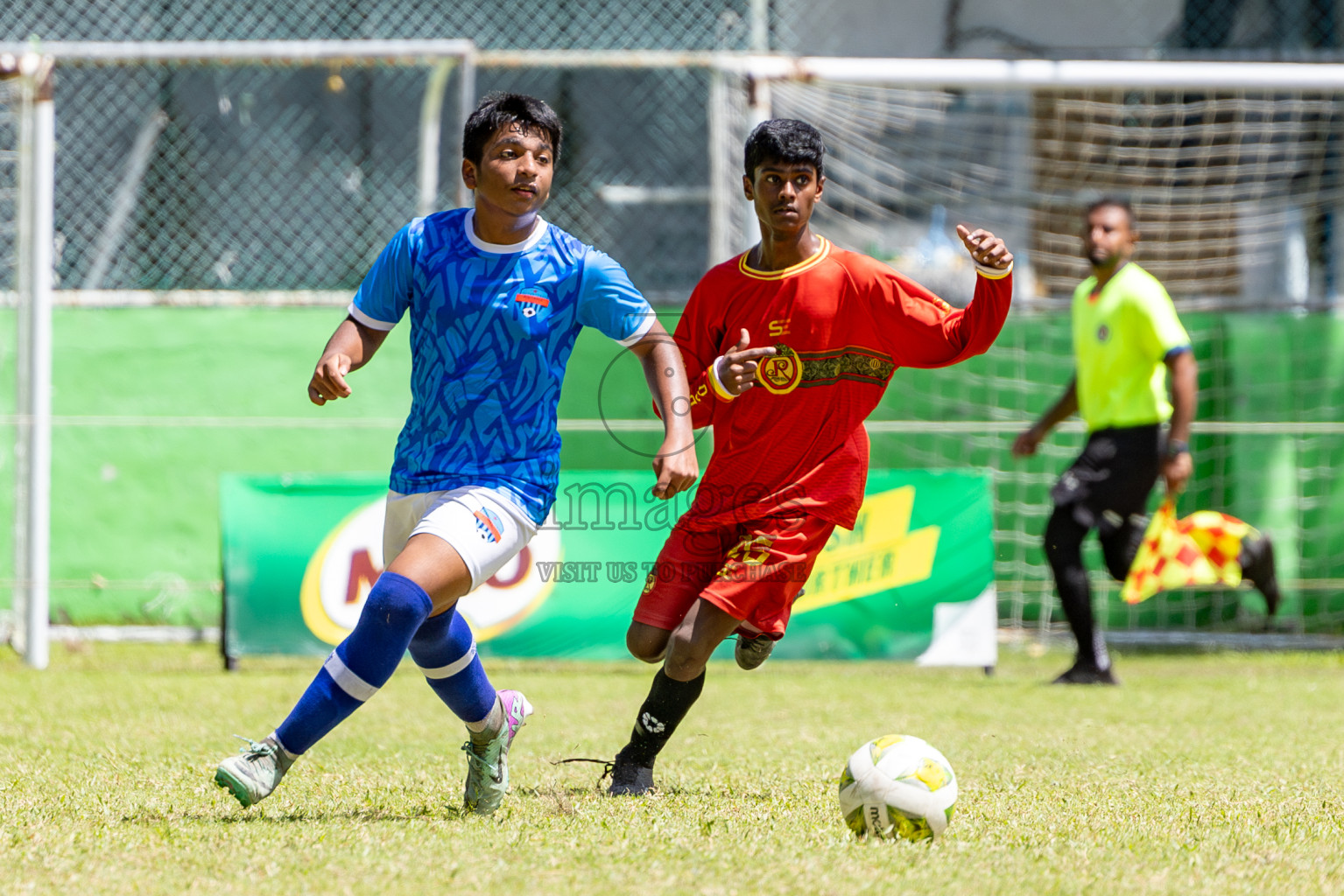 Day 3 of MILO Academy Championship 2024 (U-14) was held in Henveyru Stadium, Male', Maldives on Saturday, 2nd November 2024.
Photos: Hassan Simah / Images.mv