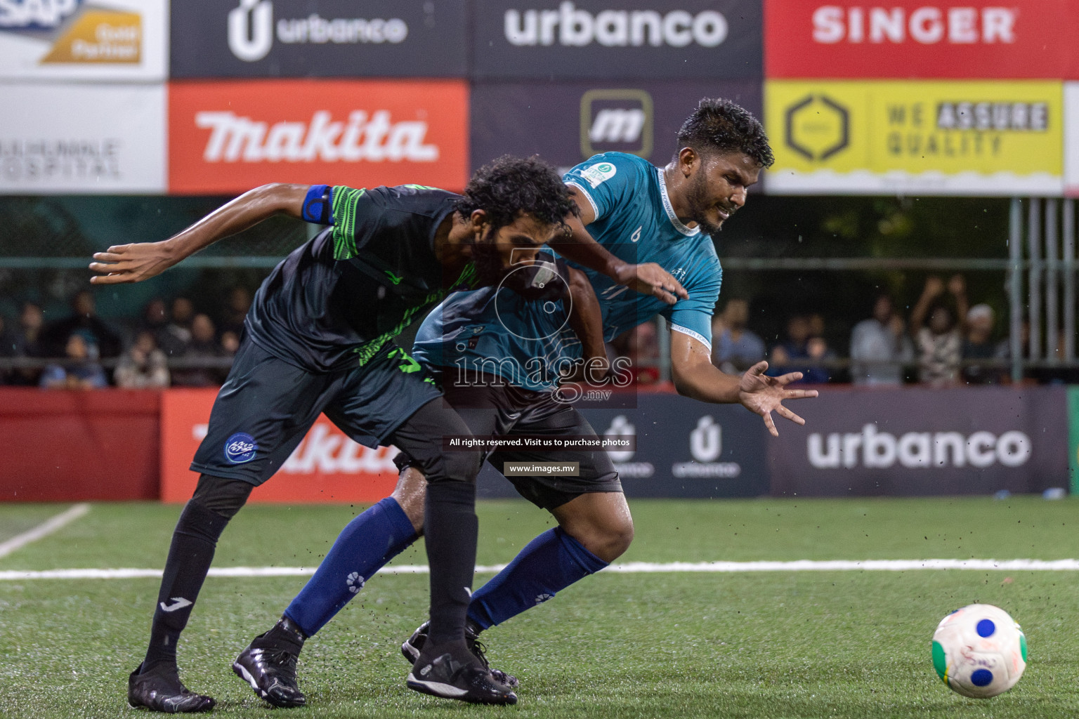 Mira SC vs Umraani Club in Club Maldives Cup Classic 2023 held in Hulhumale, Maldives, on Thursday, 20th July 2023 Photos: Mohamed Mahfooz Moosa / images.mv