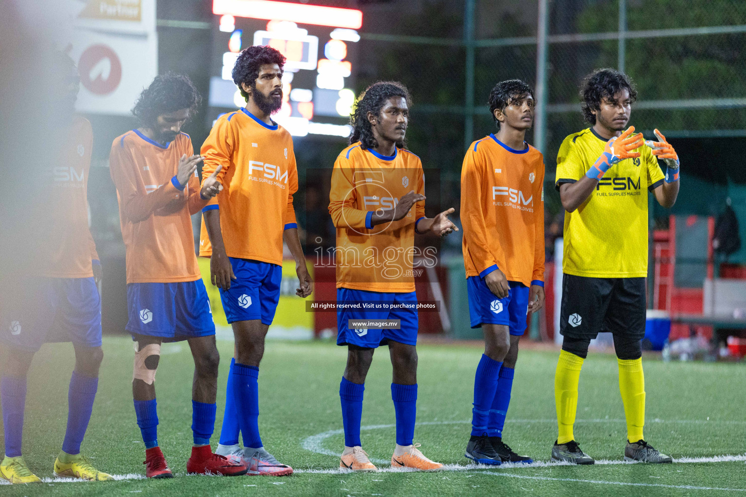 Team Fenaka vs Team FSM in Quarter Final of Club Maldives Cup 2023 held in Hulhumale, Maldives, on Sunday, 13th August 2023 Photos: Nausham Waheed, Ismail Thoriq / images.mv