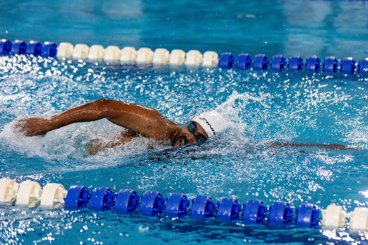 Day 2 of National Swimming Competition 2024 held in Hulhumale', Maldives on Saturday, 14th December 2024. Photos: Hassan Simah / images.mv