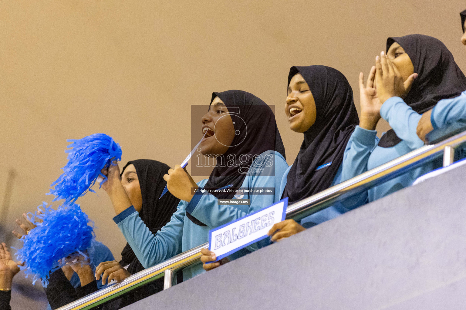 Final of 24th Interschool Netball Tournament 2023 was held in Social Center, Male', Maldives on 7th November 2023. Photos: Nausham Waheed / images.mv