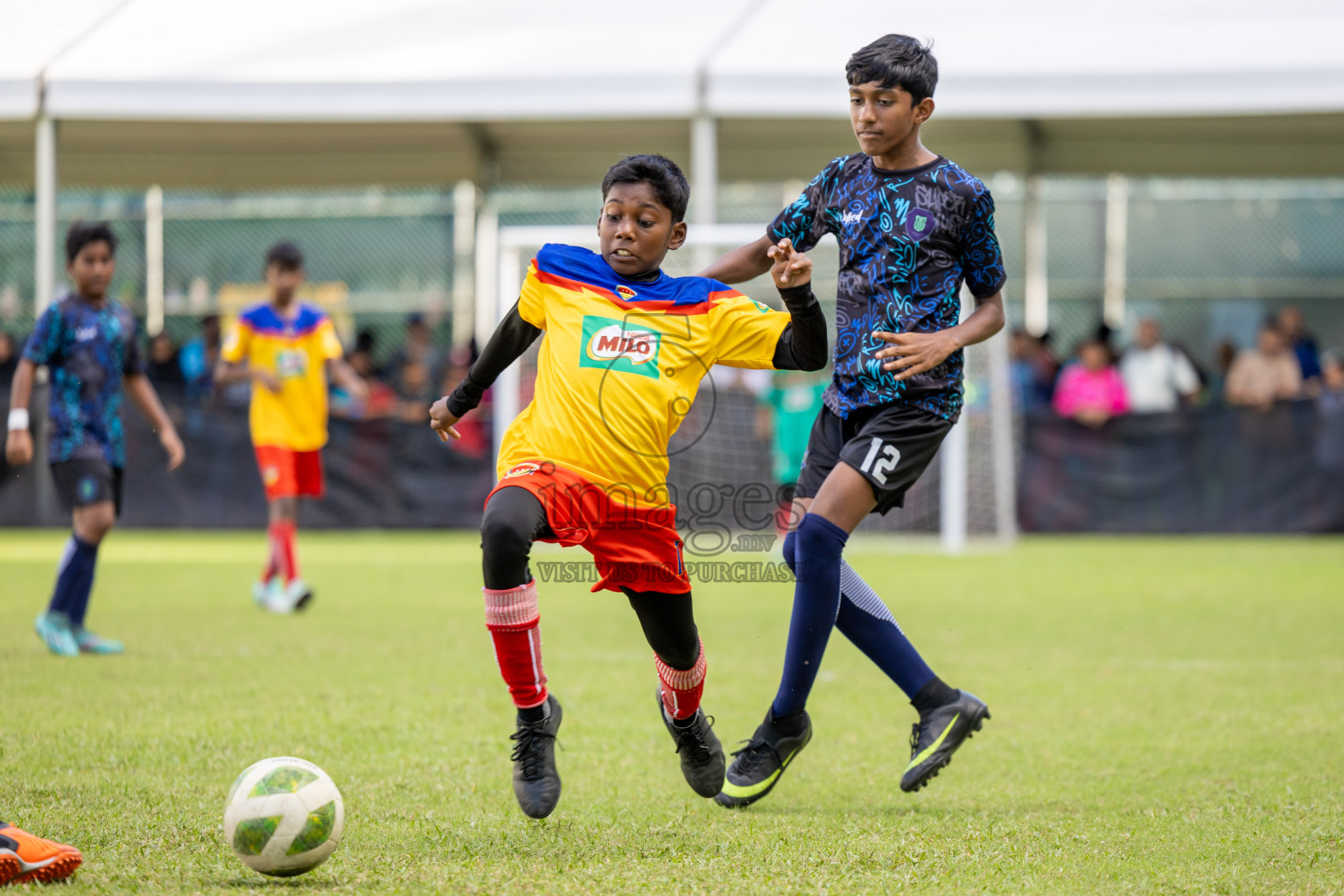 Day 1 of MILO Kids 7s Weekend 2024 held in Male, Maldives on Thursday, 17th October 2024. Photos: Shuu / images.mv