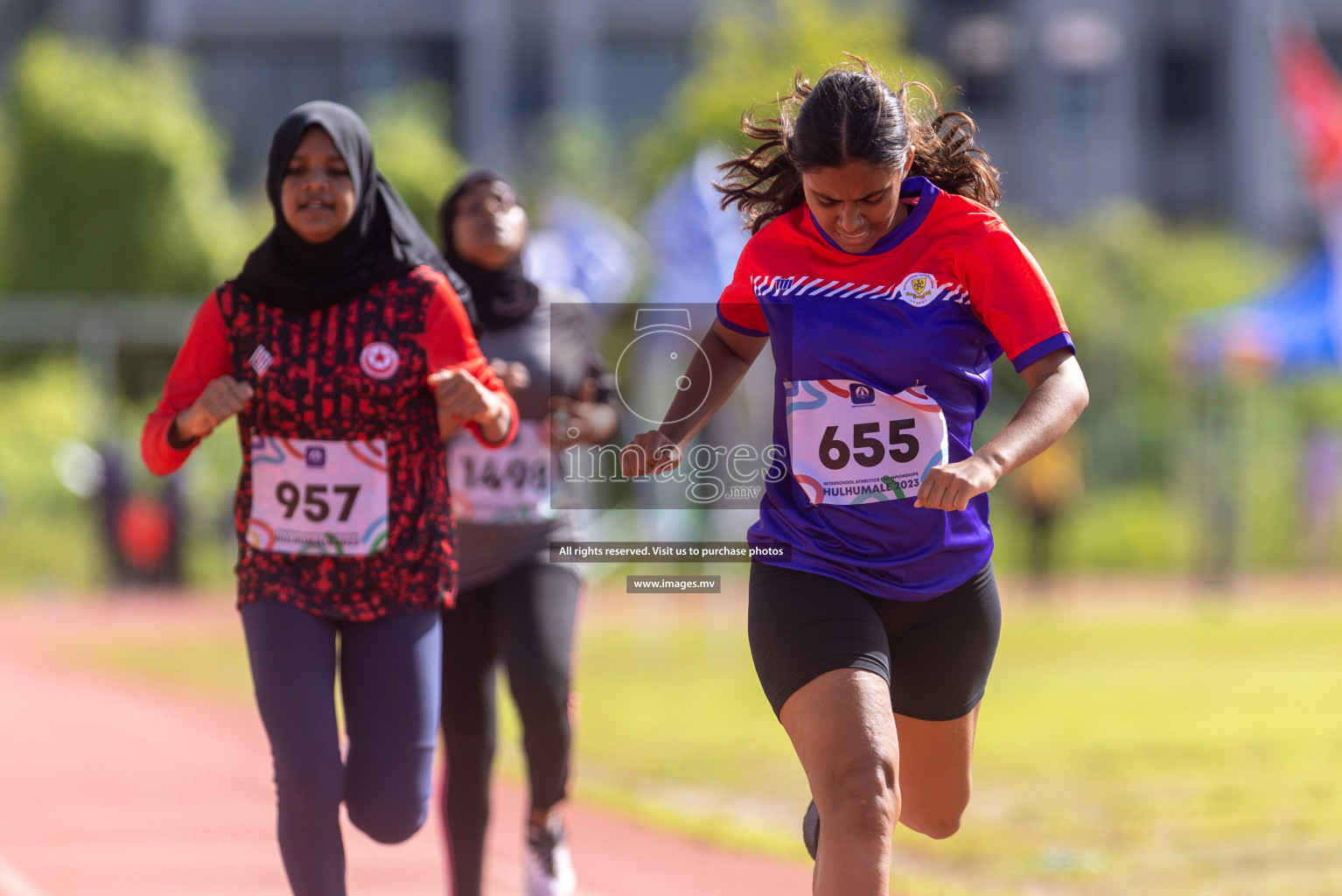 Day three of Inter School Athletics Championship 2023 was held at Hulhumale' Running Track at Hulhumale', Maldives on Tuesday, 16th May 2023. Photos: Shuu / Images.mv