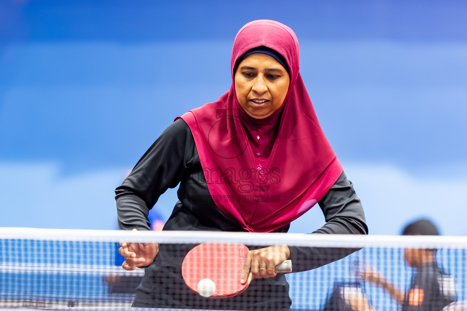 Day 1 of 1st Thoddoo Masters Table Tennis Tournament was held on Thursday, 21st August 2025 in AA Thoddoo, Maldives. Photos: Nausham Waheed / images.mv