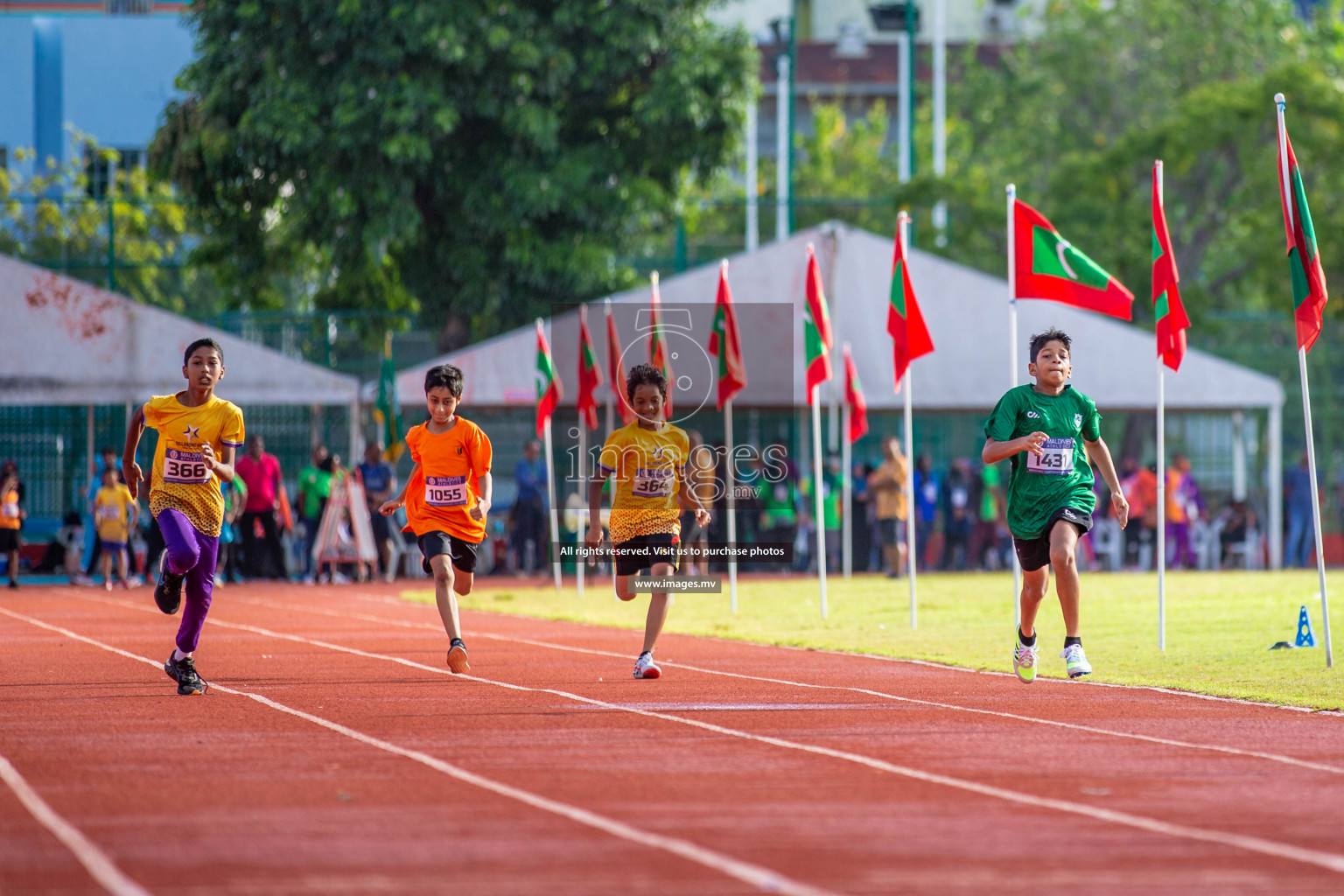 Day 1 of Inter-School Athletics Championship held in Male', Maldives on 22nd May 2022. Photos by: Maanish / images.mv