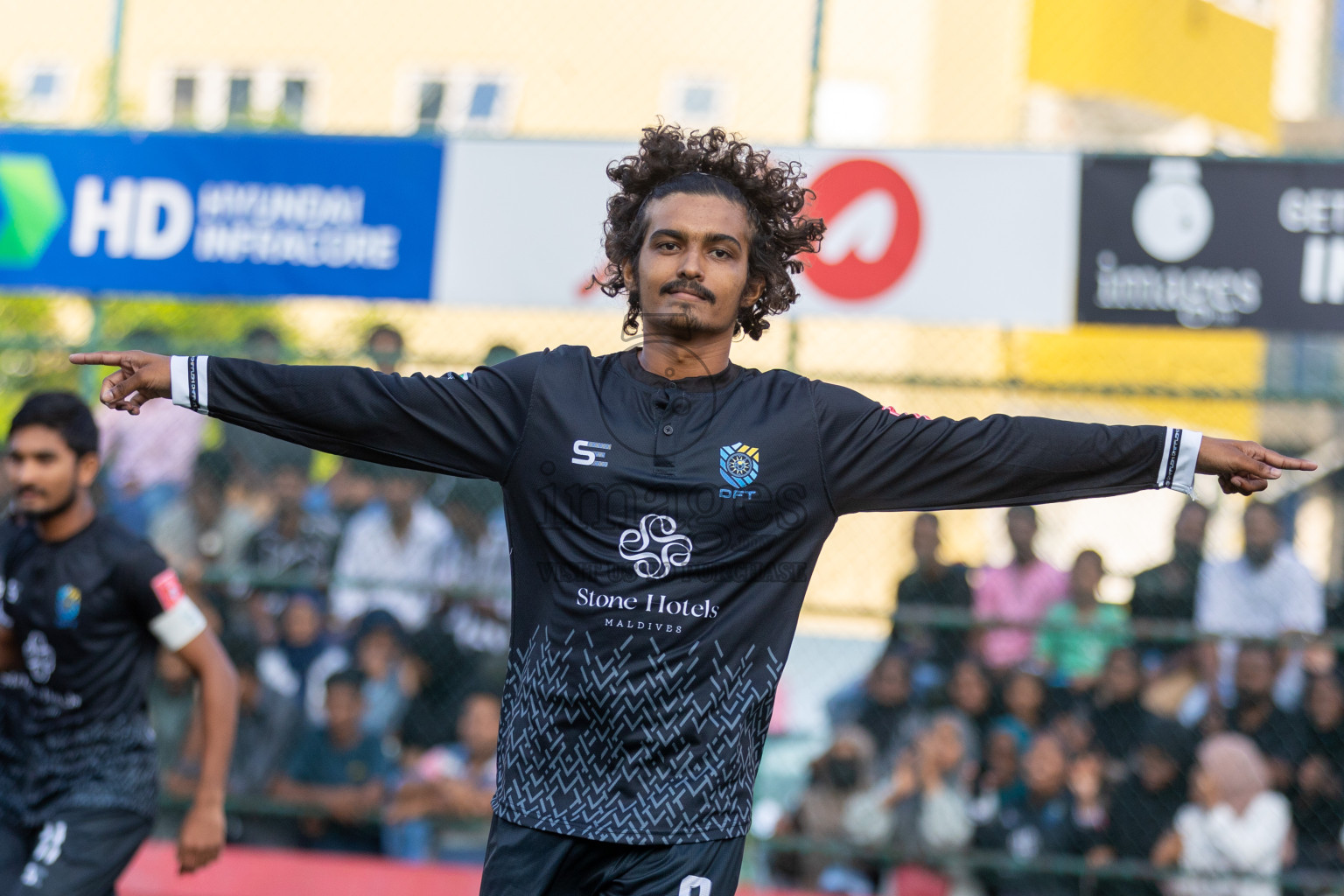 K Dhiffushi vs K Gulhi in Day 19 of Golden Futsal Challenge 2024 was held on Friday, 2nd February 2024, in Hulhumale', Maldives
Photos: Ismail Thoriq / images.mv