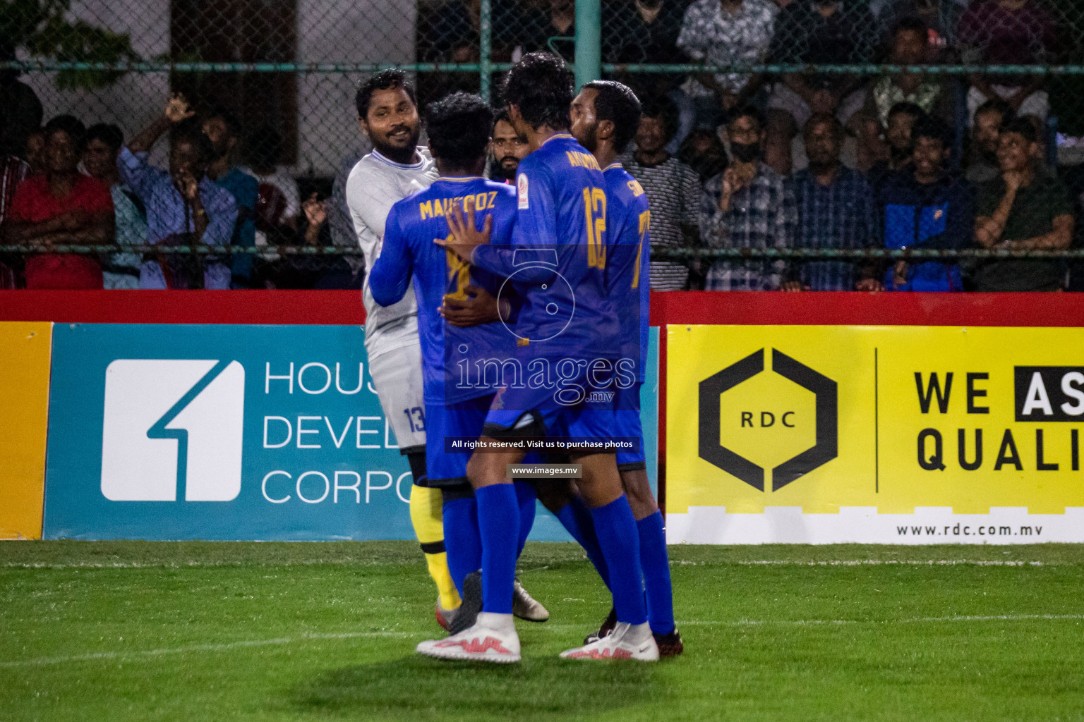 Customs RC vs Club Aasandha in Club Maldives Cup 2022 was held in Hulhumale', Maldives on Saturday, 15th October 2022. Photos: Hassan Simah/ images.mv