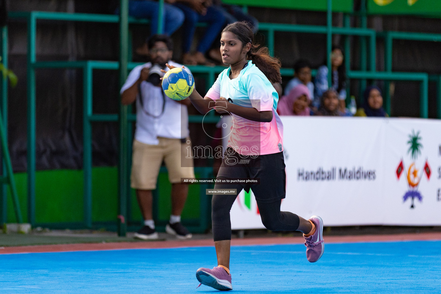 Day 2 of 7th Inter-Office/Company Handball Tournament 2023, held in Handball ground, Male', Maldives on Saturday, 17th September 2023 Photos: Nausham Waheed/ Images.mv