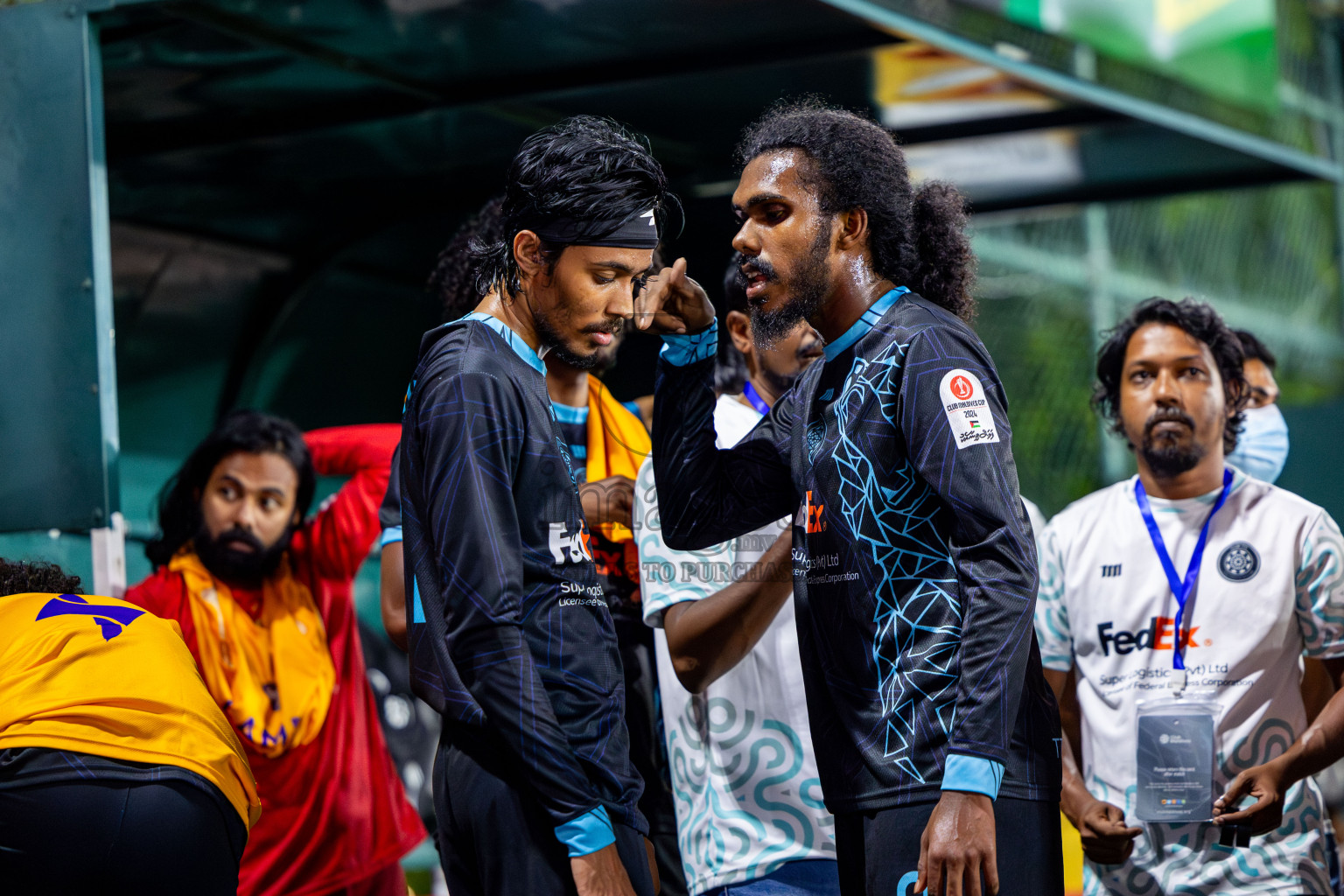 RRC vs Club TTS in Round of 16 of Club Maldives Cup 2024 held in Rehendi Futsal Ground, Hulhumale', Maldives on Tuesday, 8th October 2024. Photos: Nausham Waheed / images.mv