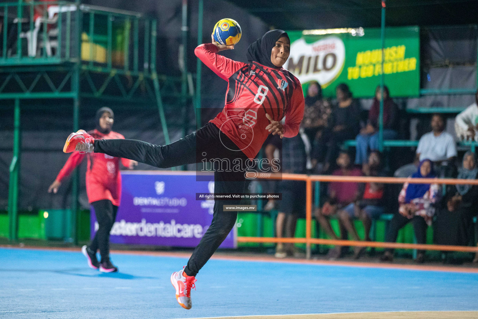 Day 2 of 6th MILO Handball Maldives Championship 2023, held in Handball ground, Male', Maldives on Friday, 21st May 2023 Photos: Nausham Waheed/ Images.mv