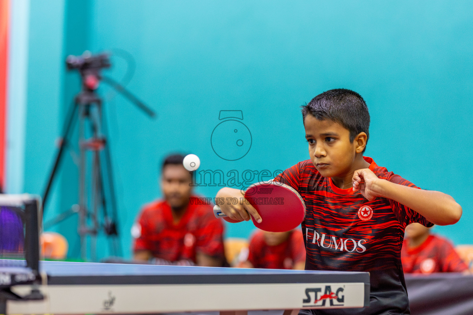 Day 8 of Interschool Table Tennis Tournament 2025 held at Male' TT Hall, Male', Maldives on Thursday, 22nd May 2025.
Photos by: Ismail Thoriq / images.mv