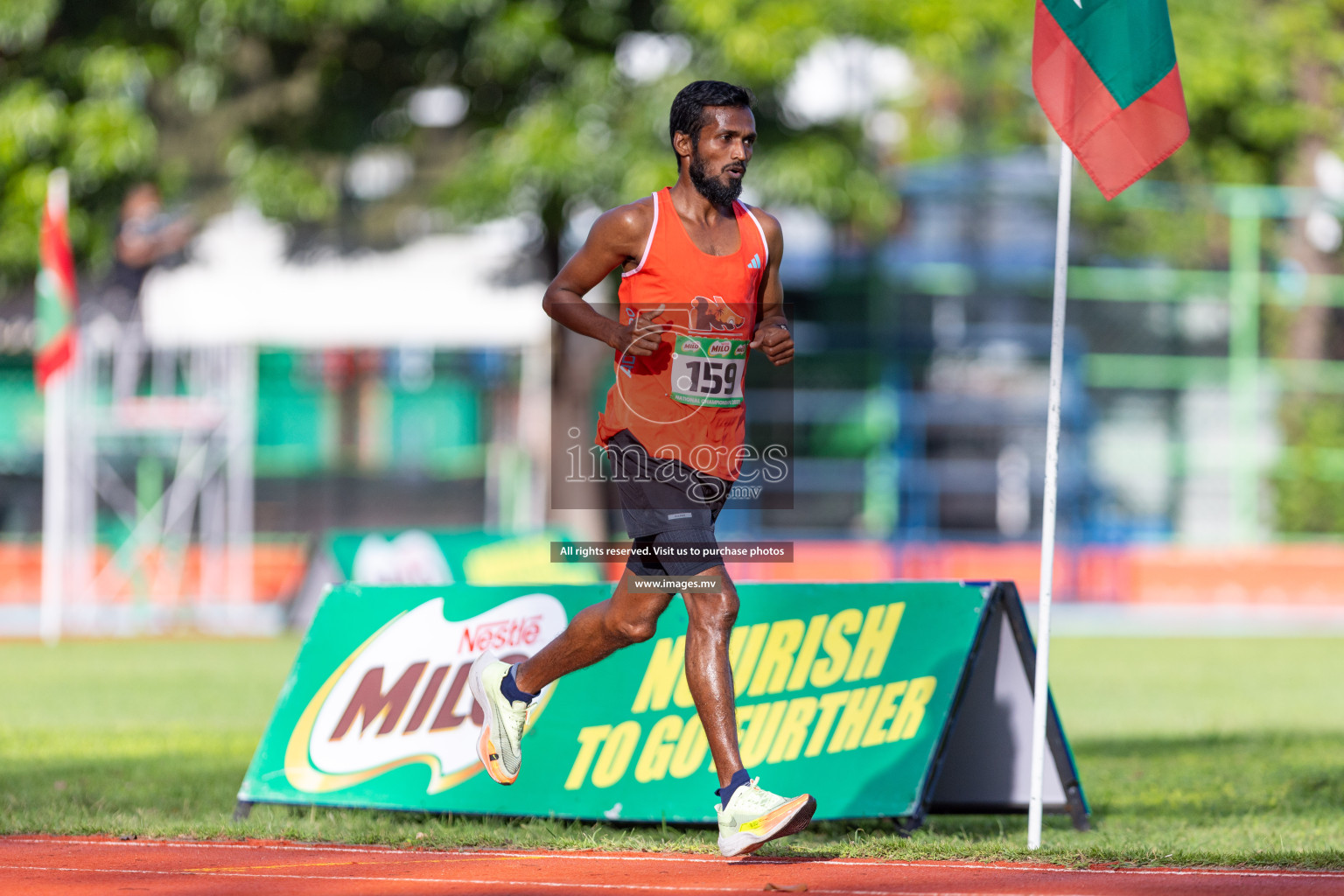 Day 2 of National Athletics Championship 2023 was held in Ekuveni Track at Male', Maldives on Saturday, 25th November 2023. Photos: Nausham Waheed / images.mv