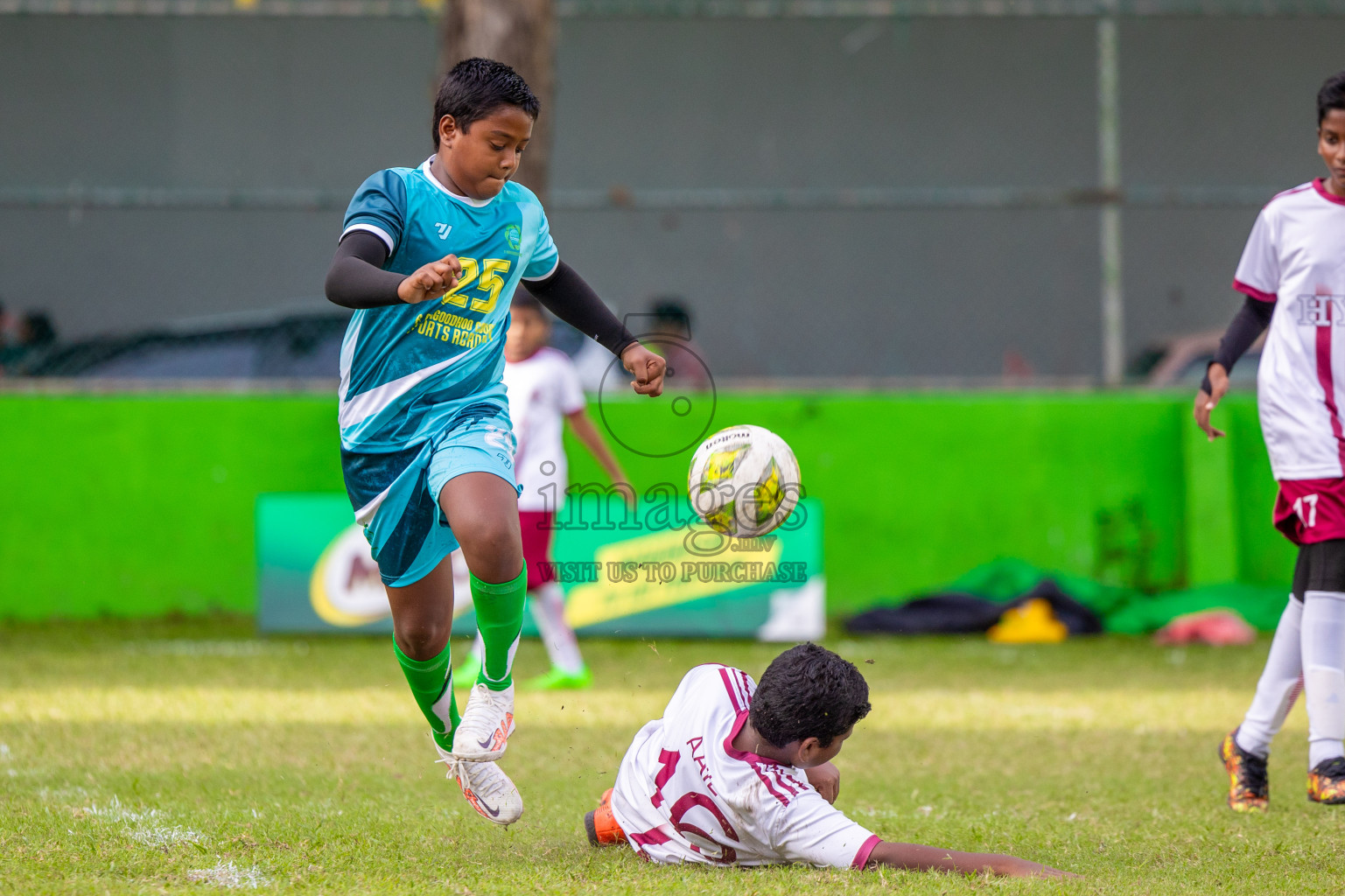 Day 1 of MILO Academy Championship 2024 - U12 was held at Henveiru Grounds in Male', Maldives on Thursday, 4th July 2024. Photos: Shuu Abdul Sattar / images.mv