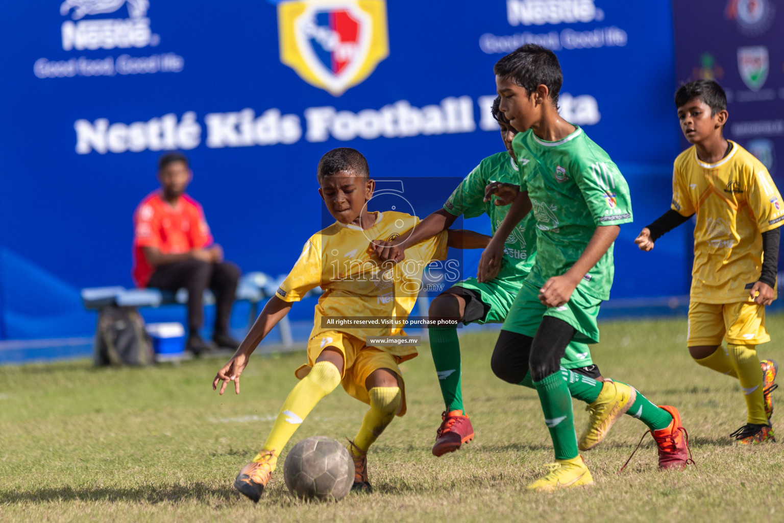 Day 3 of Nestle Kids Football Fiesta, held in Henveyru Football Stadium, Male', Maldives on Friday, 13th October 2023
Photos: Hassan Simah, Ismail Thoriq / images.mv