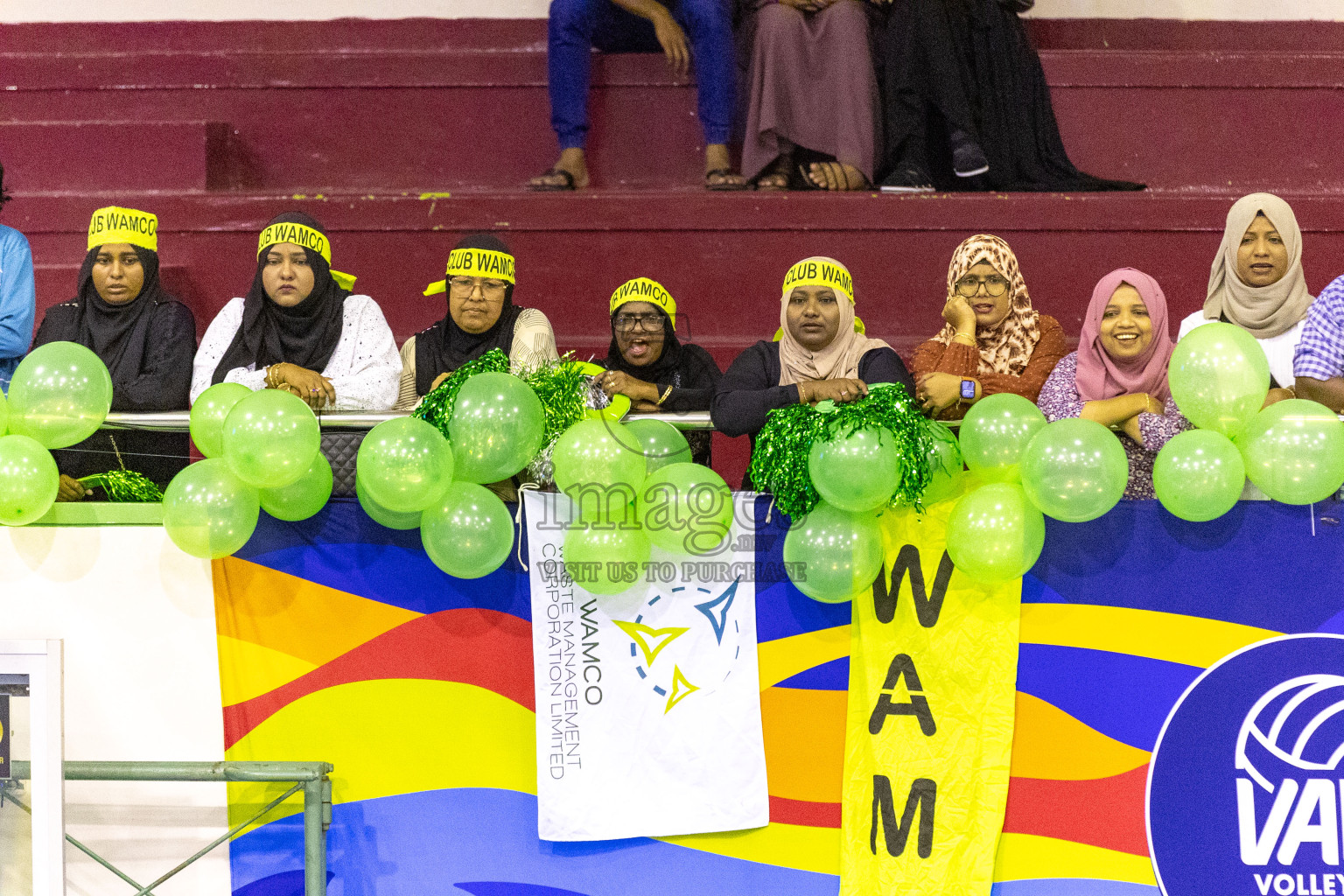 Final of Women's Division of Volleyball Association Cup 2023 held in Male', Maldives on Tuesday, 9th January 2024 at Social Center Indoor Hall Photos By: Nausham Waheed /images.mv