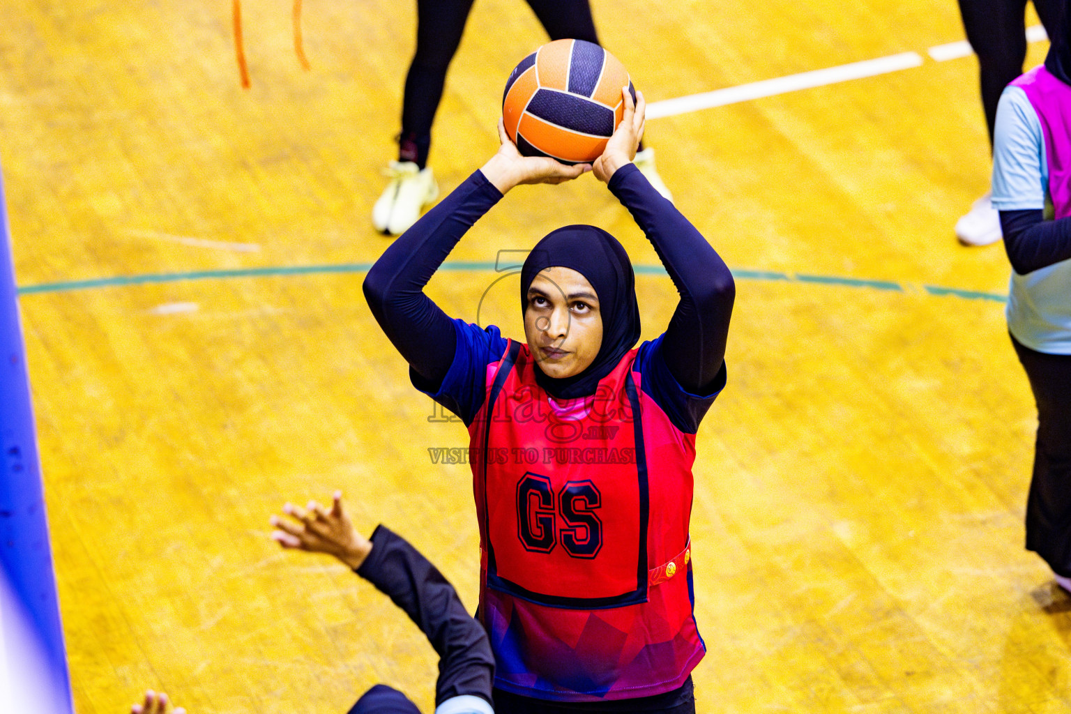 MV Netters vs Club Matrix in Day 4 of 21st National Netball Tournament was held in Social Canter at Male', Maldives on Sunday, 19th May 2024. Photos: Nausham Waheed / images.mv