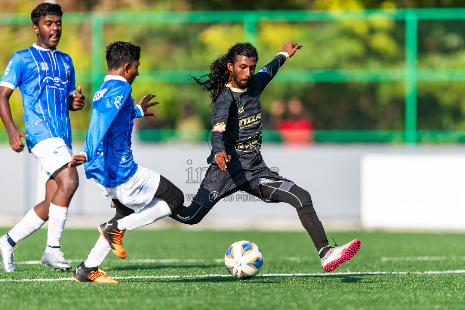 JT Sports vs Chester Academy from Manadhoo Council Cup 2024 in N Manadhoo Maldives on Sunday, 18th February 2023. Photos: Nausham Waheed / images.mv