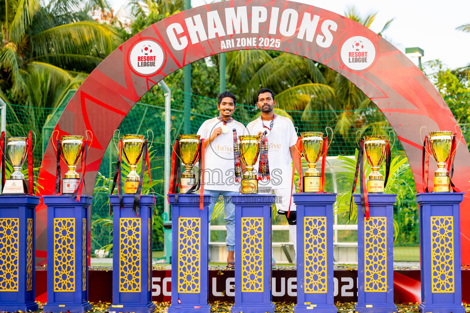 Barcelo vs Conrad in the Final of Resort League 2025 (Ari Zone) was held on Sunday, 28th June 2025 in Conrad Maldives Rangali Island, Alif Dhaalu Atoll, Maldives. Photos: Nausham Waheed / images.mv